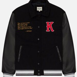 KUWALLA TEE Varsity Jacket 4.0 - BLACK - XL - NEW (Unisex)